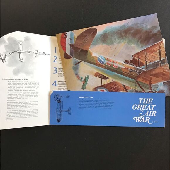 The Great Air War Ventaire Pharmaceutical Promo Foil 8x10” WW2 Print Art Pair - Picture 7 of 16